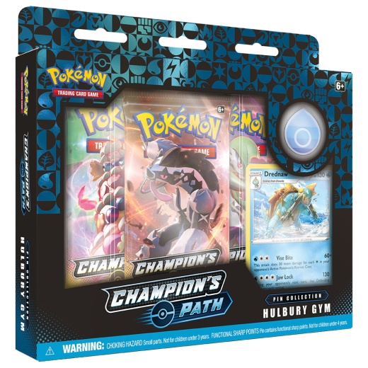 Pokémon TCG: Champion's Path - Pin Collection Hulbury Gym i gruppen  hos Spelexperten (POK80484-HUL)