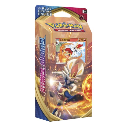 Pokémon TCG: Sword & Shield Theme Deck - Cinderace i gruppen  hos Spelexperten (POK80659C)