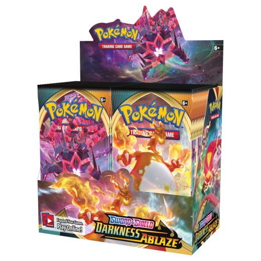 Pokémon TCG: Sword & Shield 3 - Darkness Ablaze Display i gruppen  hos Spelexperten (POK80712-DIS)