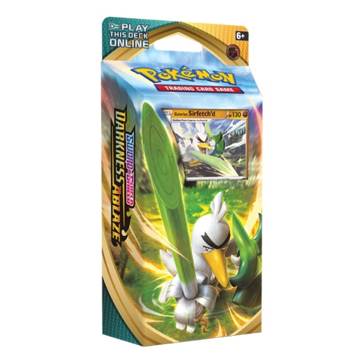 Pokémon TCG: Sword & Shield 3 - Theme Pack Sirfetch’d i gruppen  hos Spelexperten (POK80720-SIR)