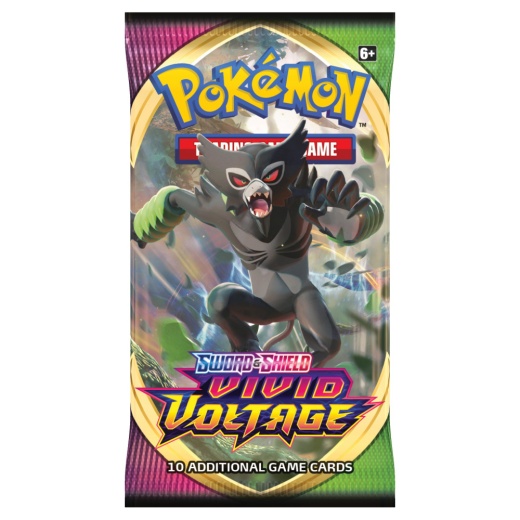 Pokémon TCG: Vivid Voltage Booster Pack i gruppen  hos Spelexperten (POK80749-BOO)