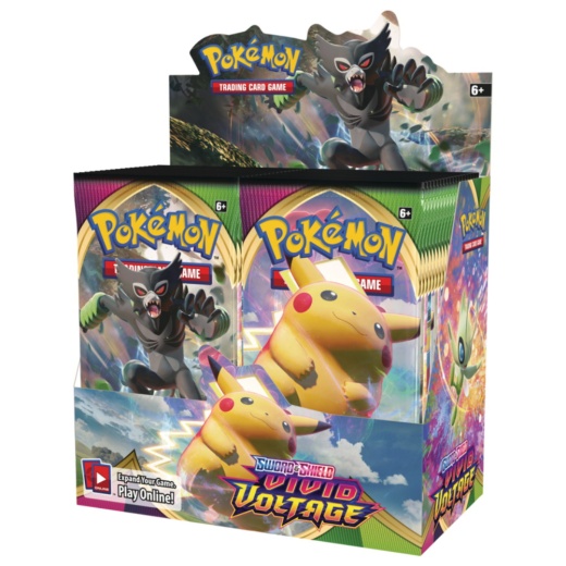 Pokémon TCG: Vivid Voltage Booster Display i gruppen  hos Spelexperten (POK80749-DIS)