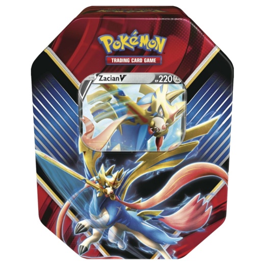 Pokémon TCG: Legends of Galar Tin Zacian V i gruppen  hos Spelexperten (POK80778-ZAC)