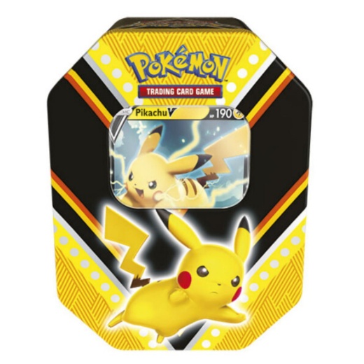 Pokémon TCG: V Power Tin - Pikachu i gruppen  hos Spelexperten (POK80779-PIK)