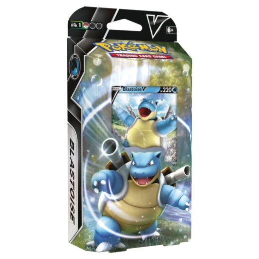 Pokémon TCG: V Battle Deck - Blastoise V i gruppen  hos Spelexperten (POK80839-BLA)