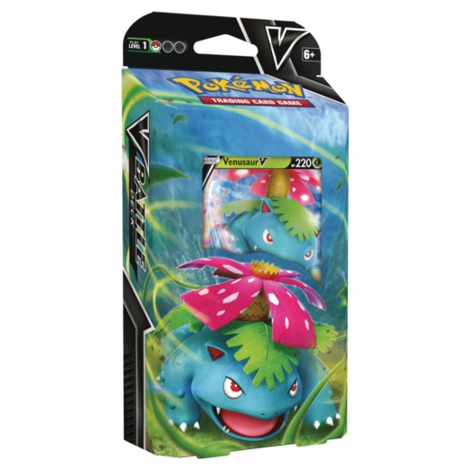 Pokémon TCG: V Battle Deck - Venusaur V i gruppen SÄLLSKAPSSPEL / Pokémon hos Spelexperten (POK80839-VEN)