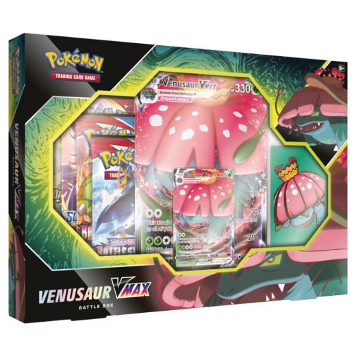 Pokémon TCG: Venusaur VMAX Battle Box i gruppen  hos Spelexperten (POK80845-VEN)