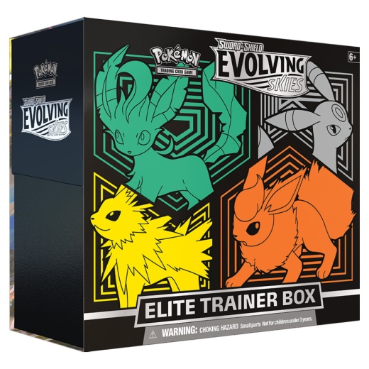 Pokémon TCG: Evolving Skies Elite Trainer Box - Eevee 1 i gruppen  hos Spelexperten (POK80894-JFUL)