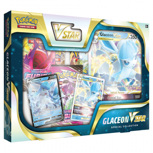 Pokémon TCG: Glaceon V Star i gruppen  hos Spelexperten (POK80902-GLA)