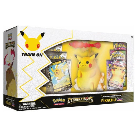 Pokémon TCG: Celebrations - Figure Collection Pikachu V Max i gruppen  hos Spelexperten (POK80940)