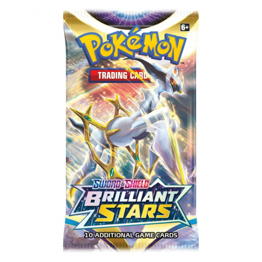 Pokémon TCG: Brilliant Stars Booster Pack i gruppen  hos Spelexperten (POK80996-BOO)