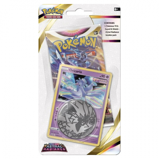 Pokémon TCG: Astral Radiance Checklane - Oricorio i gruppen  hos Spelexperten (POK85029-ORI)