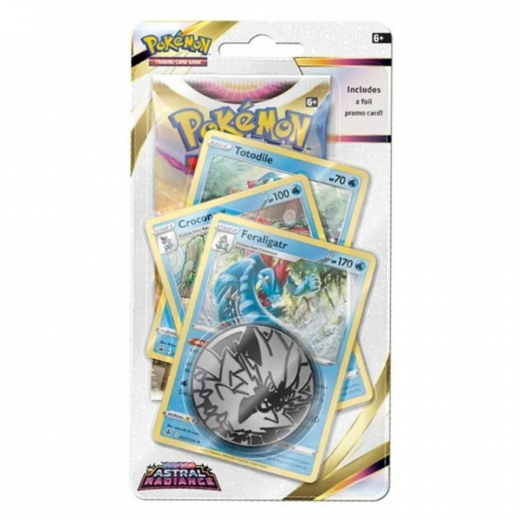 Pokémon TCG: Astral Radiance Premium Checklane - Feraligatr i gruppen  hos Spelexperten (POK85031-FER)