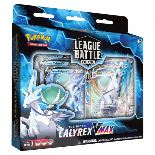 Pokémon TCG:  League Battle Deck - Calyrex VMax Ice Rider i gruppen SÄLLSKAPSSPEL / Pokémon hos Spelexperten (POK85042-ICE)