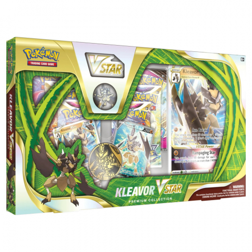 Pokémon TCG: Kleavor V Star i gruppen SÄLLSKAPSSPEL / Pokémon hos Spelexperten (POK85043)