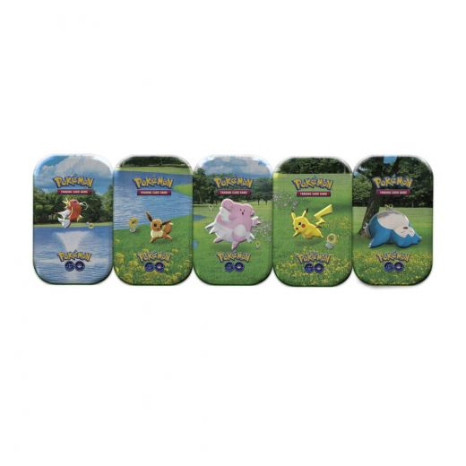 Pokémon TCG: Pokémon GO Mini Tin 5-Pack Collection i gruppen  hos Spelexperten (POK85046-COL)