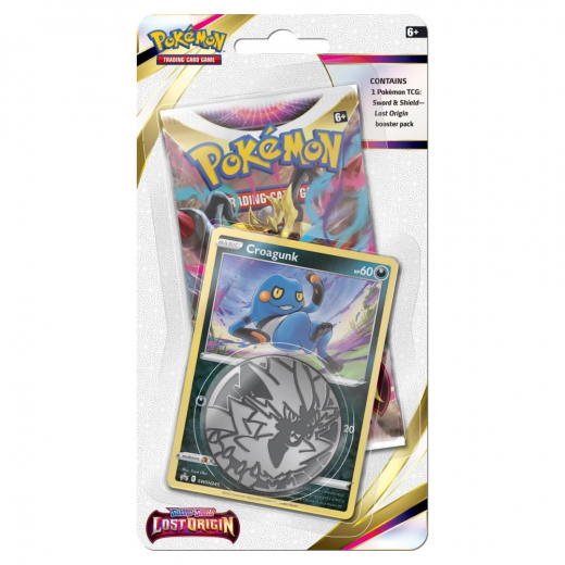 Pokémon TCG: Lost Origin Checklane - Croagunk i gruppen  hos Spelexperten (POK85061-CRO)