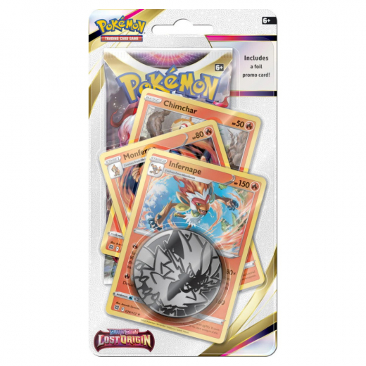 Pokémon TCG: Lost Origin Premium Checklane - Infernape i gruppen SÄLLSKAPSSPEL / Pokémon hos Spelexperten (POK85063-INF)