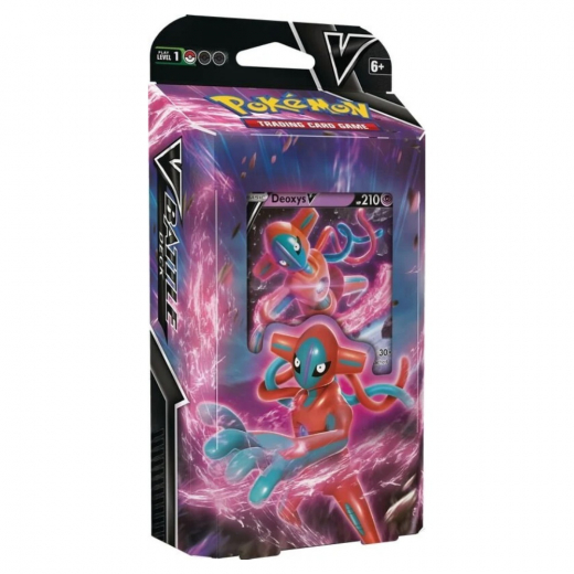 Pokémon TCG: Battle Deck - Deoxys V i gruppen SÄLLSKAPSSPEL / Pokémon hos Spelexperten (POK85085-DEO)