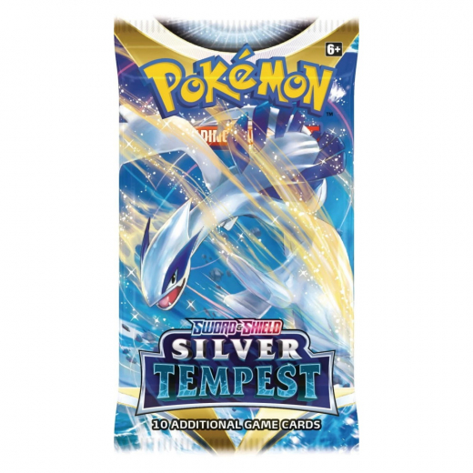 Pokémon TCG: Silver Tempest Booster Pack i gruppen SÄLLSKAPSSPEL / Pokémon hos Spelexperten (POK85091-BOS)