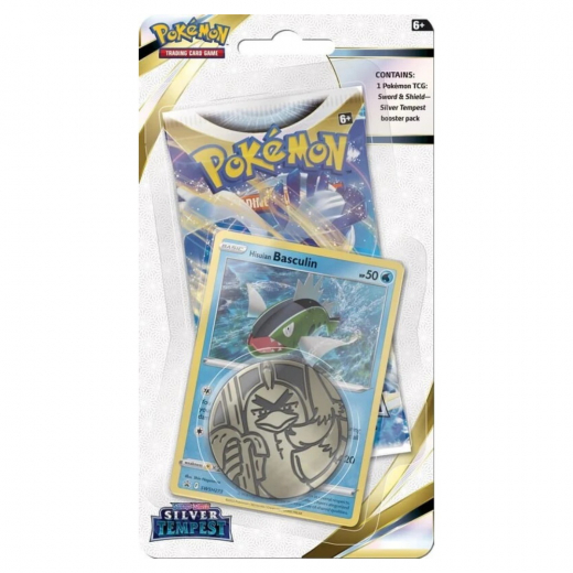 Pokémon TCG: Silver Tempest Checklane - Basculin i gruppen SÄLLSKAPSSPEL / Pokémon hos Spelexperten (POK85097-BAS)