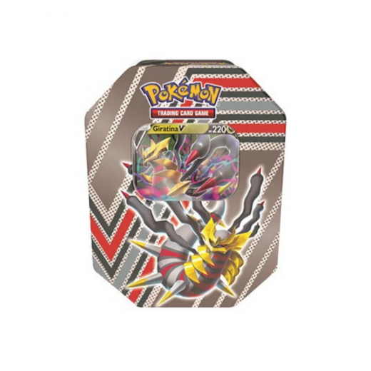 Pokémon TCG: Hidden Potential Tin - Fall 2022 - Giratina V i gruppen SÄLLSKAPSSPEL / Pokémon hos Spelexperten (POK85116-GIR)