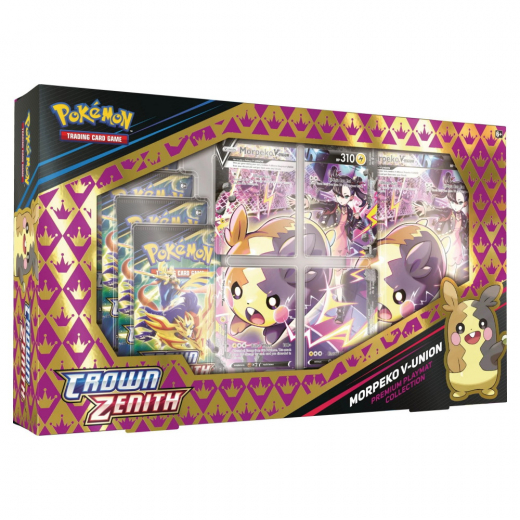 Pokémon TCG: Crown Zenith Premium Playmat Collection - Morpeko V‑UNION i gruppen SÄLLSKAPSSPEL / Pokémon hos Spelexperten (POK85181)