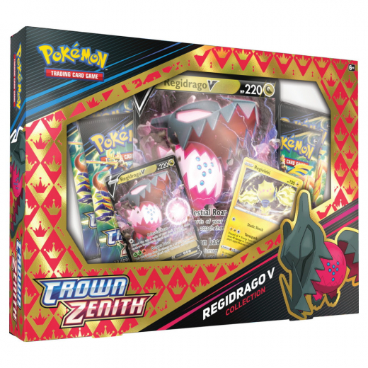 Pokémon TCG: Crown Zenith Collection Regidrago V i gruppen  hos Spelexperten (POK85183-DRA)