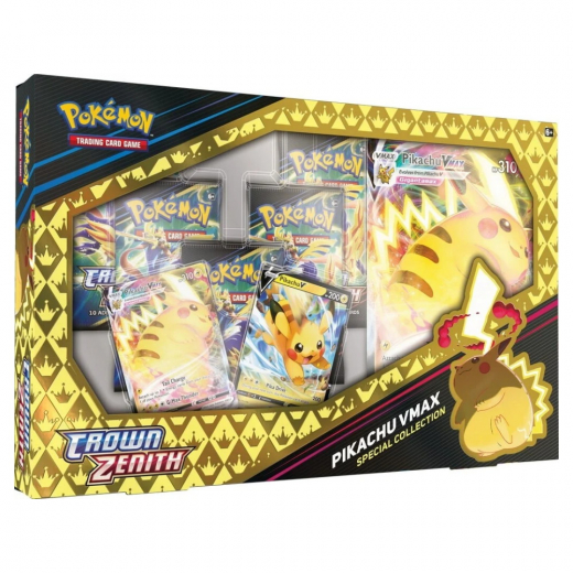 Pokémon TCG: Crown Zenith - Special Collection Pikachu VMAX i gruppen SÄLLSKAPSSPEL / Pokémon hos Spelexperten (POK85188)