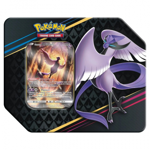 Pokémon TCG: Crown Zenith Special Tin - Galarian Articuno i gruppen SÄLLSKAPSSPEL / Pokémon hos Spelexperten (POK85194-ART)