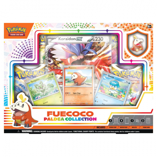 Pokémon TCG:  Paldea Collection - Fuecoco i gruppen SÄLLSKAPSSPEL / Pokémon hos Spelexperten (POK85211-FUE)