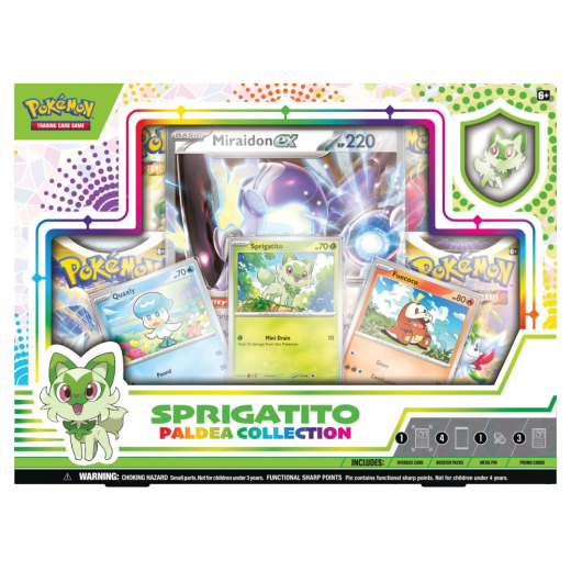 Pokémon TCG:  Paldea Collection - Sprigatito i gruppen  hos Spelexperten (POK85211-SPR)