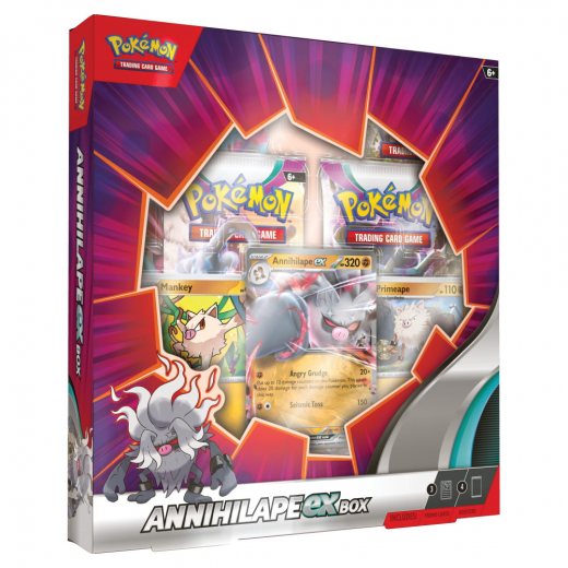 Pokémon TCG: Annihilape ex Box i gruppen SÄLLSKAPSSPEL / Kortspel hos Spelexperten (POK85245)