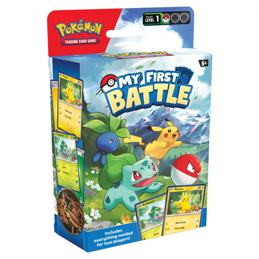 Pokémon TCG: My First Battle - Pikachu & Bulbasaur i gruppen SÄLLSKAPSSPEL / Pokémon hos Spelexperten (POK85253-PIK)