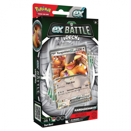 Pokémon TCG: Battle Deck - Kangaskhan ex i gruppen SÄLLSKAPSSPEL hos Spelexperten (POK85263-KAN)