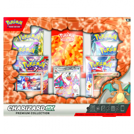 Pokémon TCG: Charizard ex - Premium Collection i gruppen SÄLLSKAPSSPEL / Pokémon hos Spelexperten (POK85323)