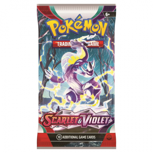 Pokémon TCG: Scarlet & Violet Booster Pack i gruppen SÄLLSKAPSSPEL / Pokémon hos Spelexperten (POK85324-BOS)