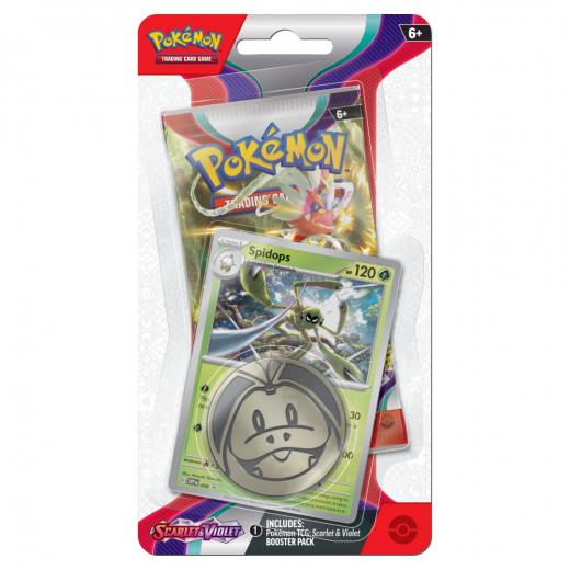 Pokémon TCG: Scarlet & Violet Checklane Spidops i gruppen SÄLLSKAPSSPEL / Pokémon hos Spelexperten (POK85331-SPI)