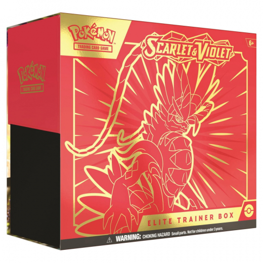 Pokémon TCG: Scarlet & Violet Elite Trainer Box Koraidon i gruppen  hos Spelexperten (POK85341-KOR)