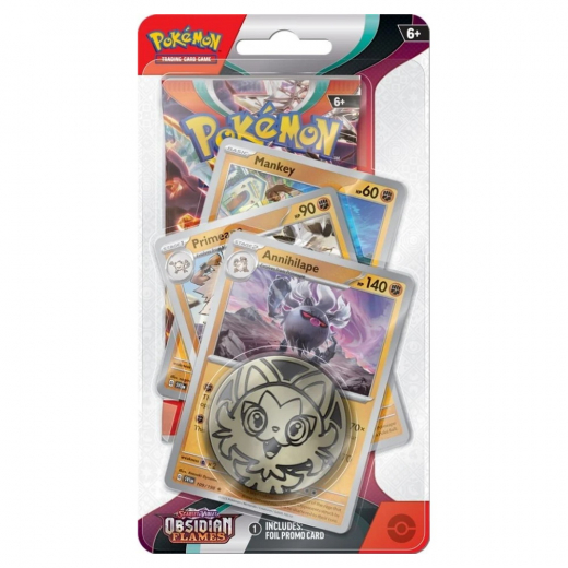 Pokémon TCG: Obsidian Flames Premium Checklane - Annihilape i gruppen SÄLLSKAPSSPEL / Pokémon hos Spelexperten (POK85386-MPA)