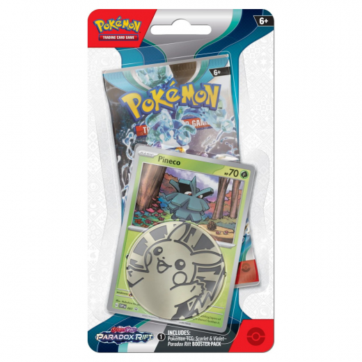 Pokémon TCG: Paradox Rift Checklane - Pineco i gruppen SÄLLSKAPSSPEL / Pokémon hos Spelexperten (POK85406-PIN)