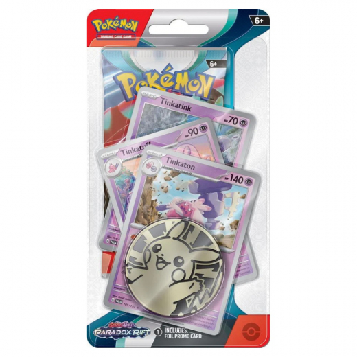 Pokémon TCG: Paradox Rift Premium Checklane - Tinkaton i gruppen SÄLLSKAPSSPEL / Pokémon hos Spelexperten (POK85411-TTT)