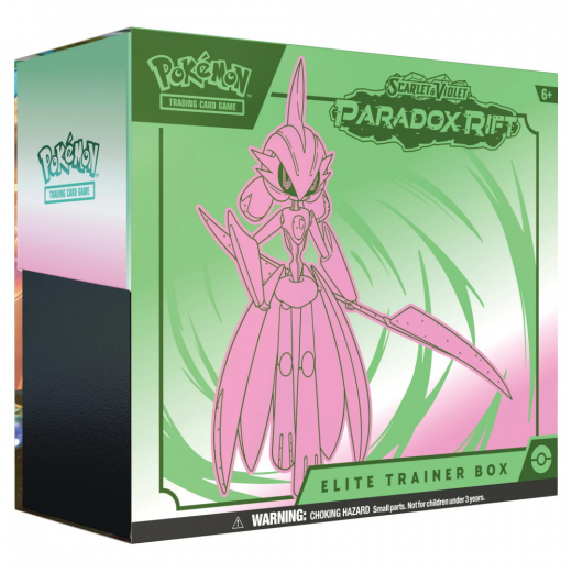 Pokémon TCG: Paradox Rift Elite Trainer Box - Iron Valiant i gruppen SÄLLSKAPSSPEL / Kortspel hos Spelexperten (POK85416-IRO)