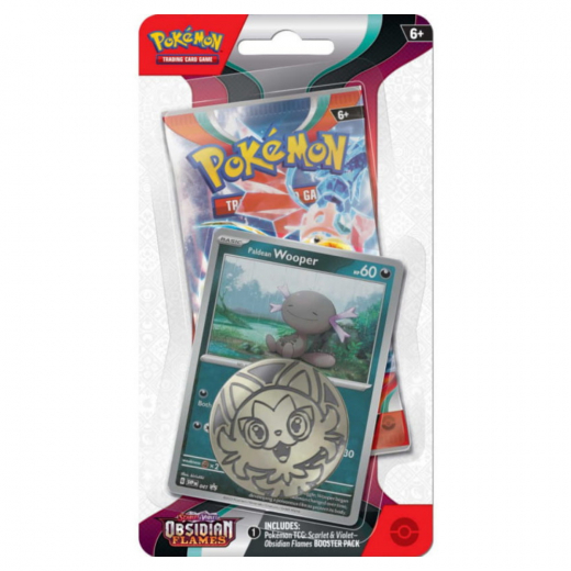 Pokémon TCG: Obsidian Flames Checklane - Wooper i gruppen SÄLLSKAPSSPEL / Pokémon hos Spelexperten (POK85519-WOO)