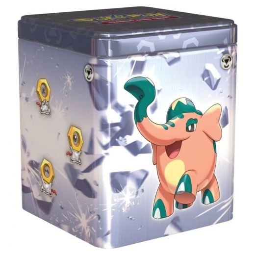 Pokémon TCG: Stacking Tin - Metal i gruppen SÄLLSKAPSSPEL / Pokémon hos Spelexperten (POK85609-MET)