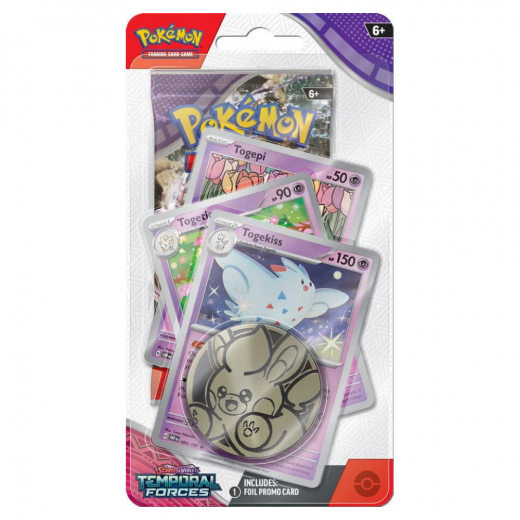 Pokémon TCG: Temporal Forces Premium Checklane Togekiss i gruppen Nyheter hos Spelexperten (POK85654-TTT)