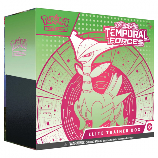 Pokémon TCG: Temporal Forces Elite Trainer Box - Iron Thorns i gruppen SÄLLSKAPSSPEL / Pokémon hos Spelexperten (POK85657-IRO)