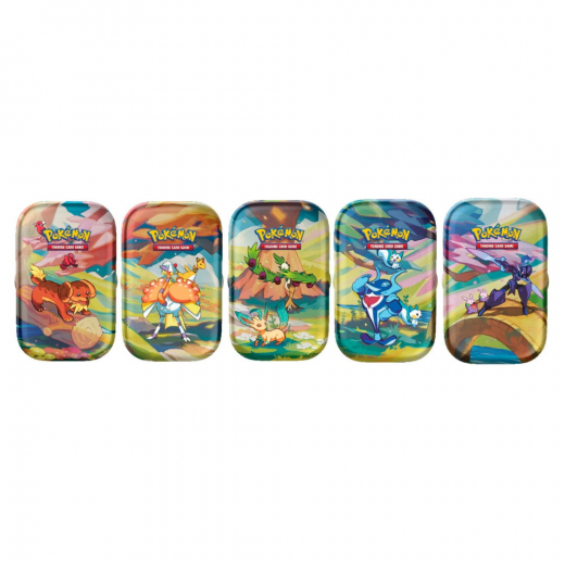 Pokémon TCG: Vibrant Paldea Mini Tin  i gruppen SÄLLSKAPSSPEL / Pokémon hos Spelexperten (POK85767)