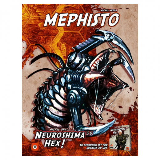 Neuroshima Hex! 3.0 - Mephisto (Exp.) i gruppen SÄLLSKAPSSPEL / Expansioner hos Spelexperten (POR80125)