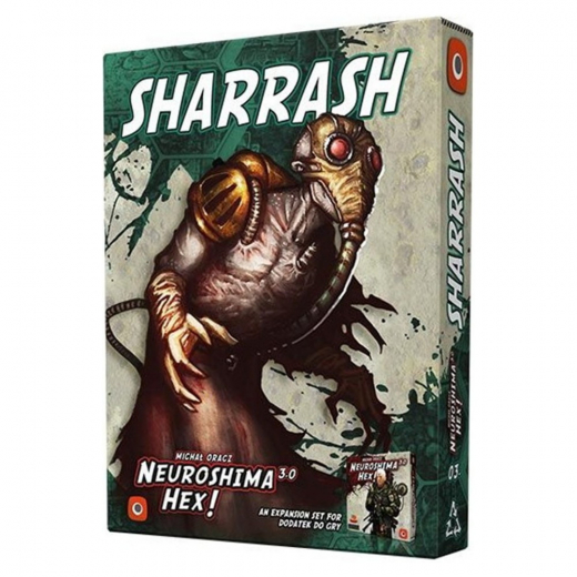 Neuroshima Hex! 3.0 - Sharrash (Exp.) i gruppen SÄLLSKAPSSPEL / Expansioner hos Spelexperten (POR80484)